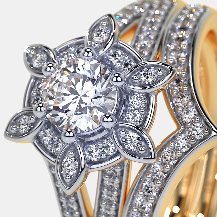 The Bonita Bridal Ring Set - image 3