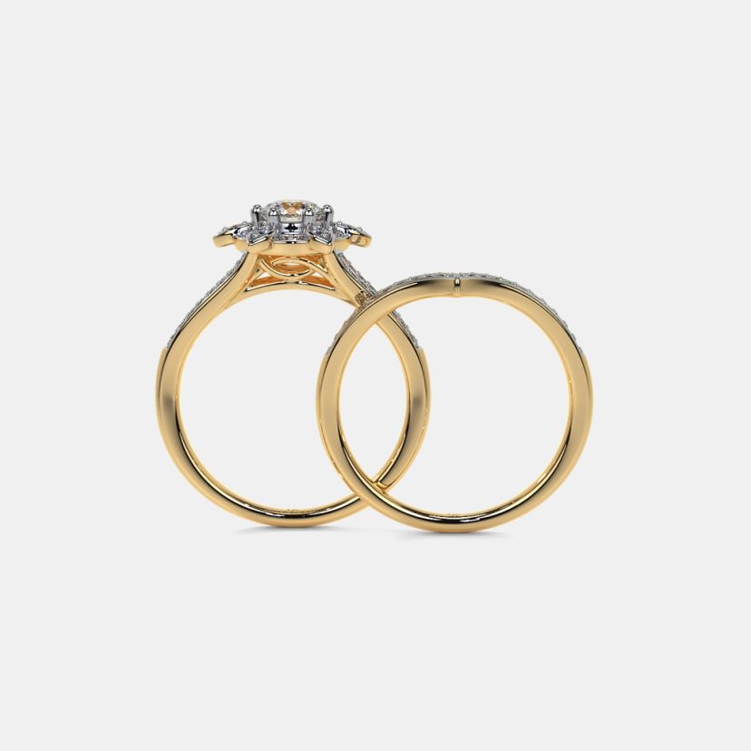 The Bonita Bridal Ring Set - image 7