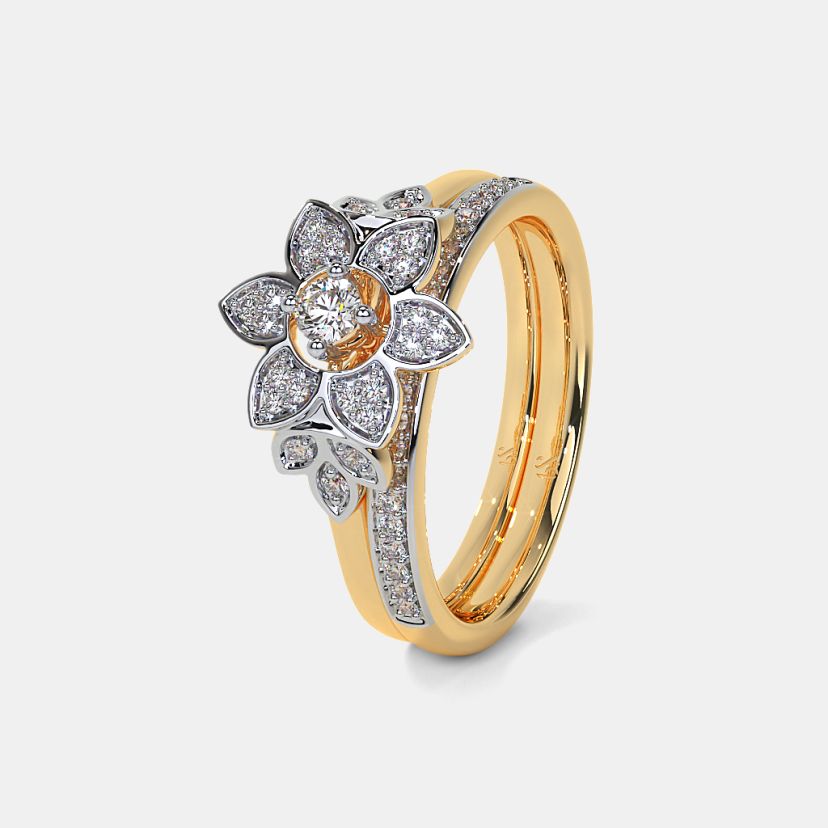 The Norabel Bridal Ring Set - image 1