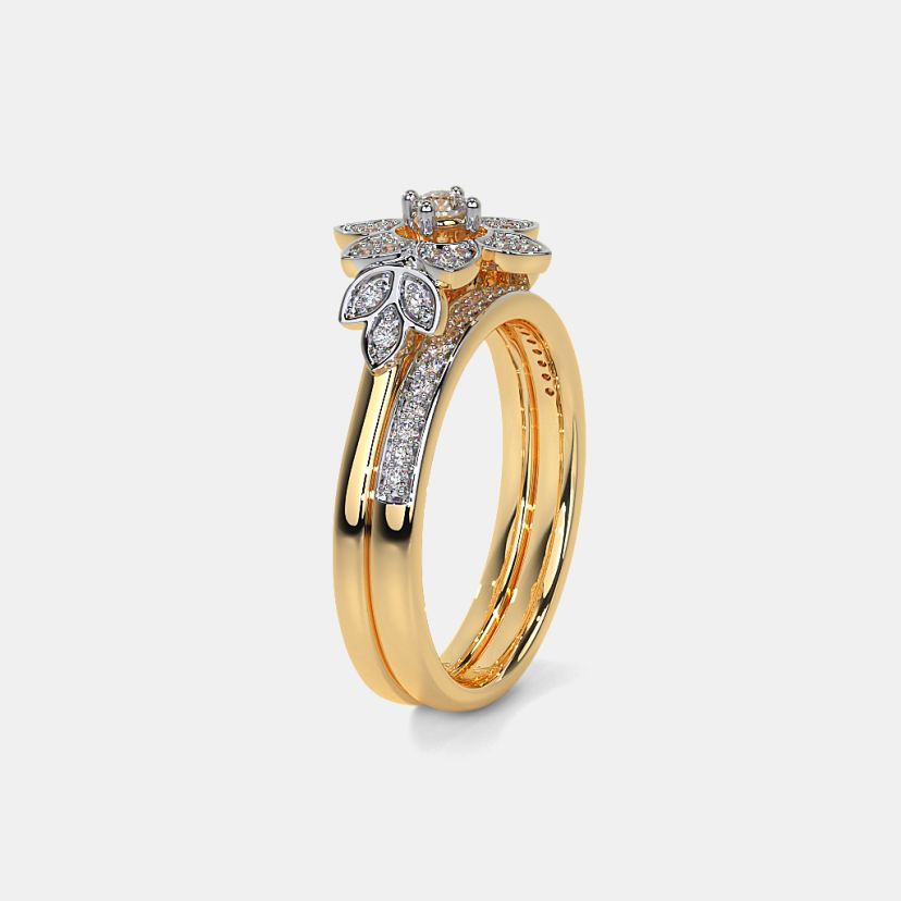 The Norabel Bridal Ring Set - image 8