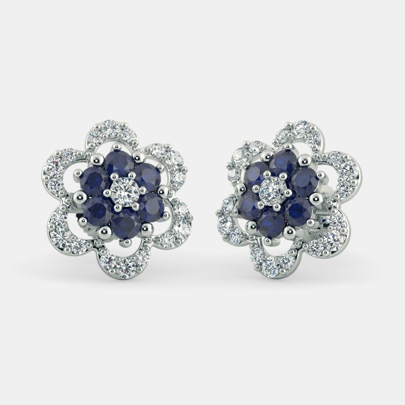 The Floral Harmony Stud Earrings - image 1
