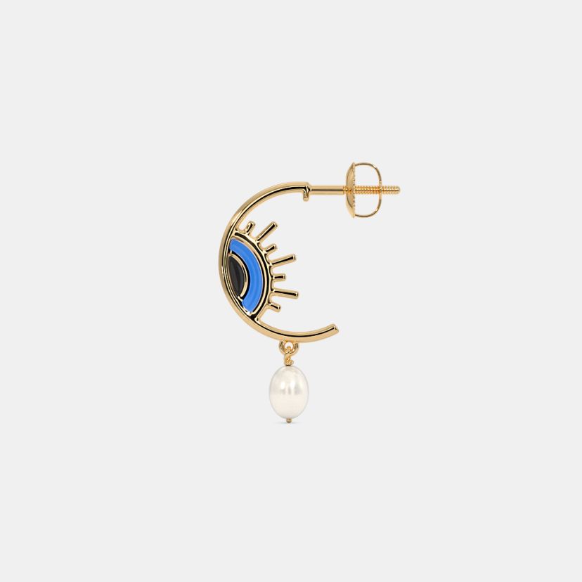 The Eyeluna Hoop Earrings - image 4