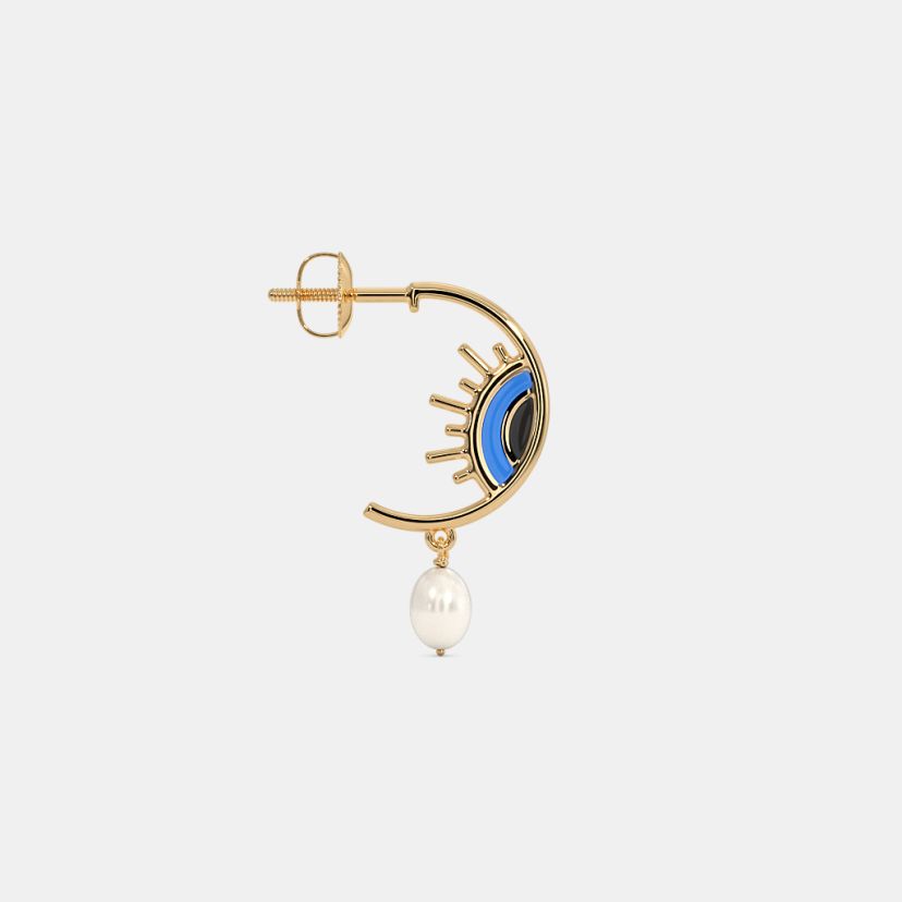 The Eyeluna Hoop Earrings - image 6