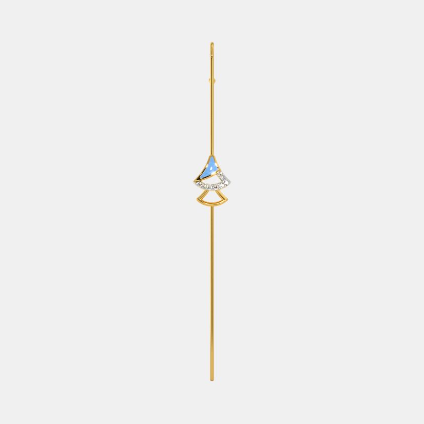The Krishnika Ear Pin Earrings - image 3