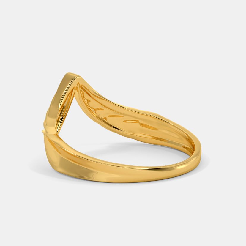 The Raquel Chevron Ring - image 5
