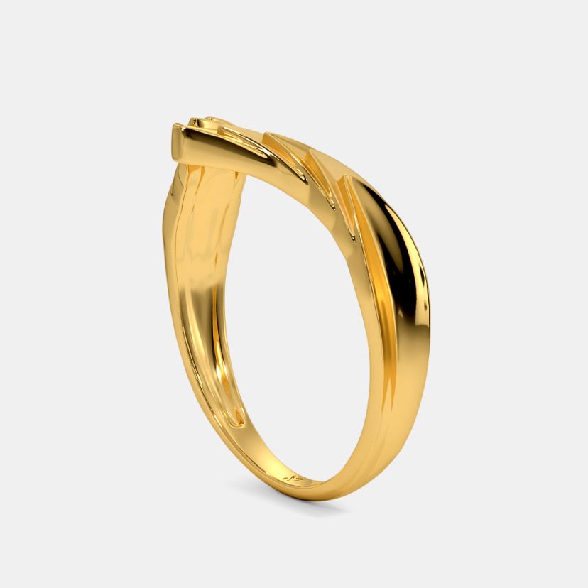 The Raquel Chevron Ring - image 7
