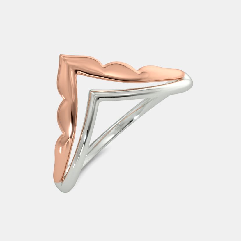 The Felipe Chevron Ring - image 1