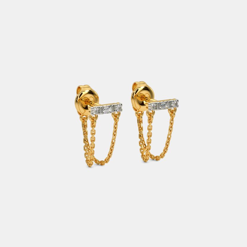 The Suki Multi Pierced Stud Earrings - image 3