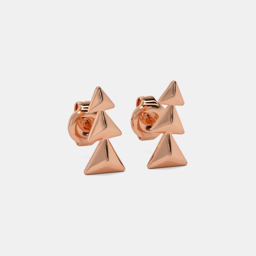 The Micola Multi Pierced Stud Earrings - image 3