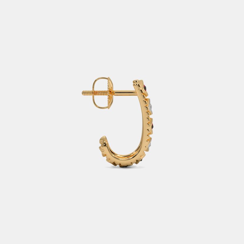 The Omaira J Hoop Earrings - image 7