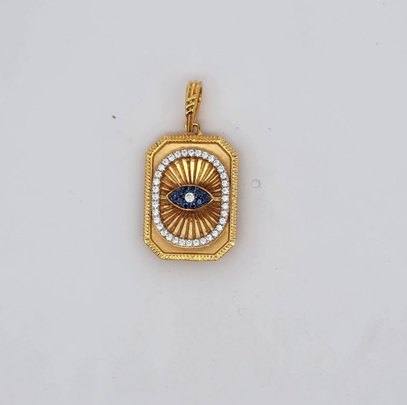 The Serenity Evil Eye Pendant For Him - image 3