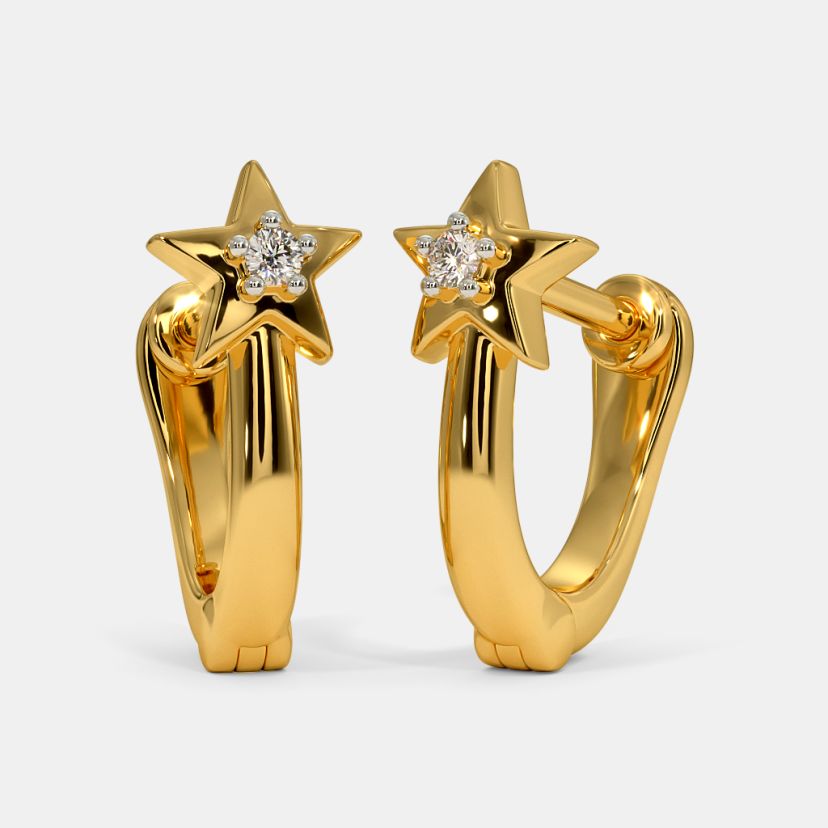 The Maka Multi Pierced Hoop Earrings - image 1