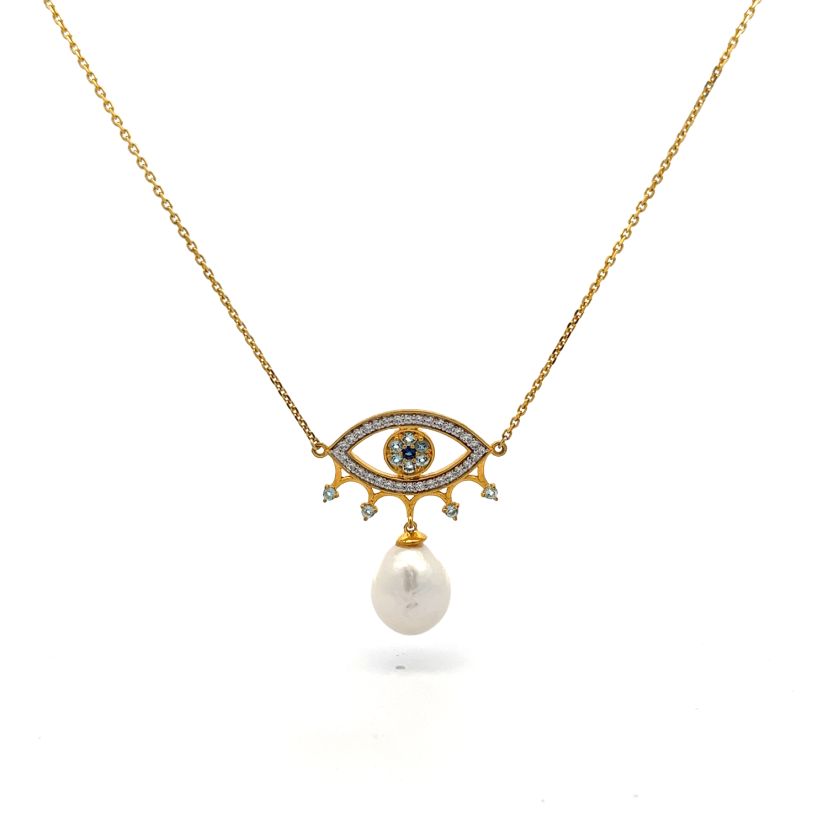 The Mystic Watcher Pendant Necklace - image 1