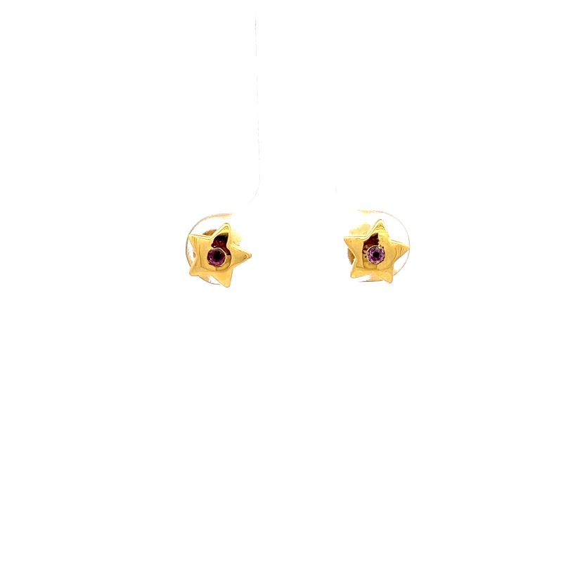 The Shimmer Star Stud Earrings - image 1