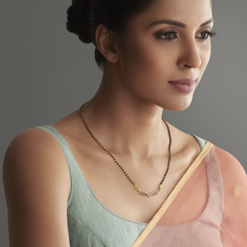 The Anaka Convertible Mangalsutra Pendant - image 4