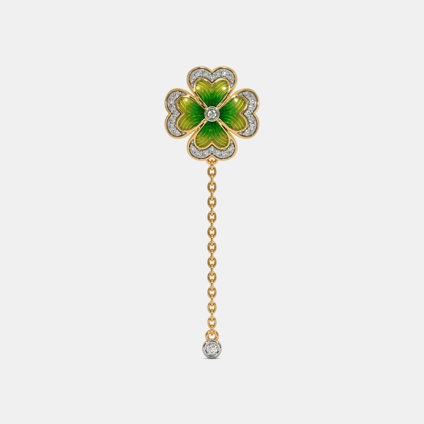 The Viridi Drop Earrings - image 3